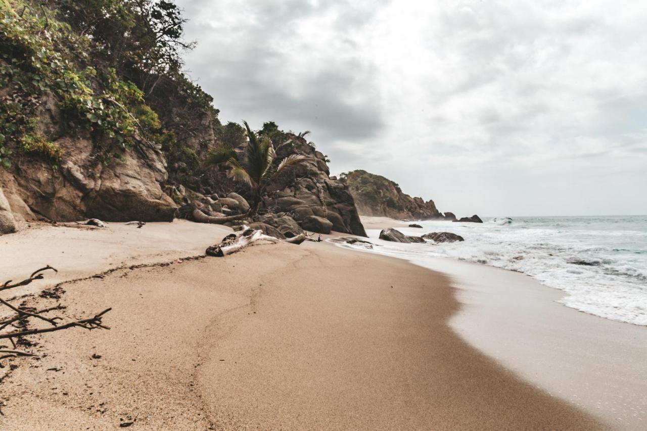 Cabana Wiwa Tayrona 로스나란조스 외부 사진