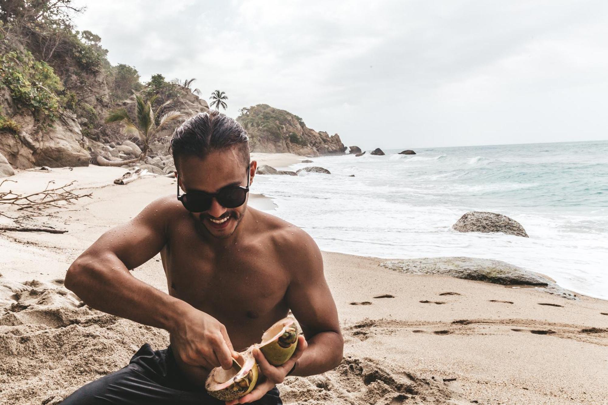 Cabana Wiwa Tayrona 로스나란조스 외부 사진